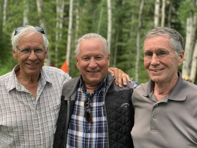 David, Jim and Bill Baxter